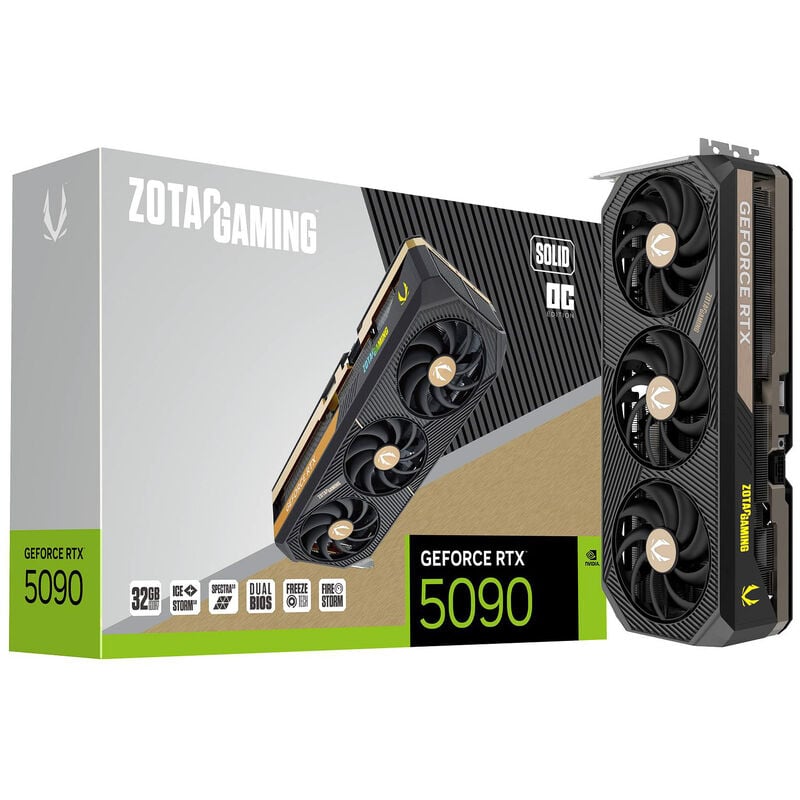 ZOTAC GAMING GeForce RTX 5090 SOLID OC, 32768 MB GDDR7