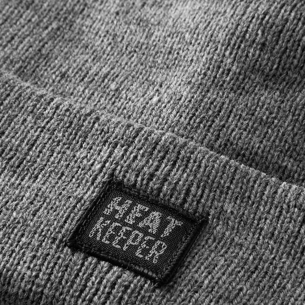 Strickmütze HEATKEEPER, Damen, grau, Kunstfaser, Mützen Strickmütze, Thermo Herren Mütze, Perfekte Kombi von Thermo und Mode. grau Einheitsgröße