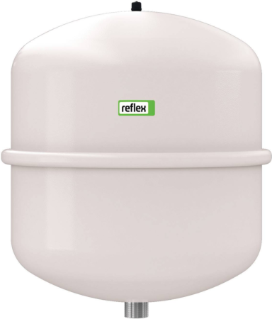 Reflex N Membran-Druckausdehnungsgefäß 7202801 N 8, 4 bar/70 °C, R 3/4, weiß