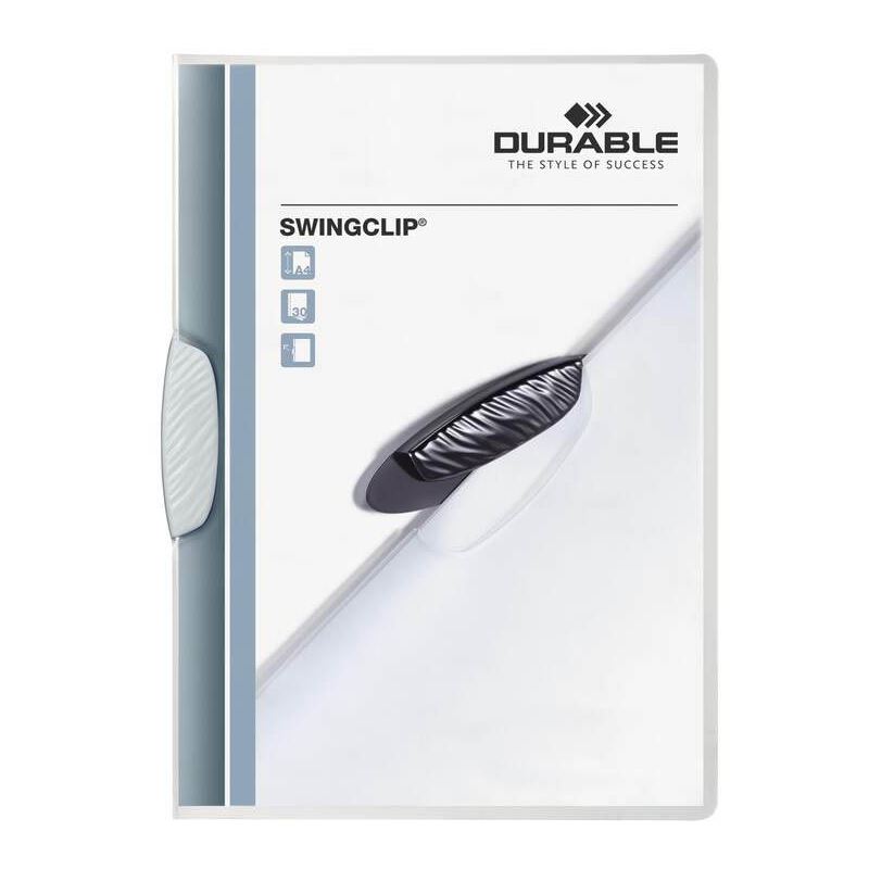 DURABLE 25 Klemmhefter SWINGCLIP weiß