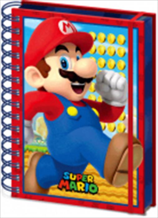 Pyramid Agenda A5 3d Super Mario Sr72626-n.d.