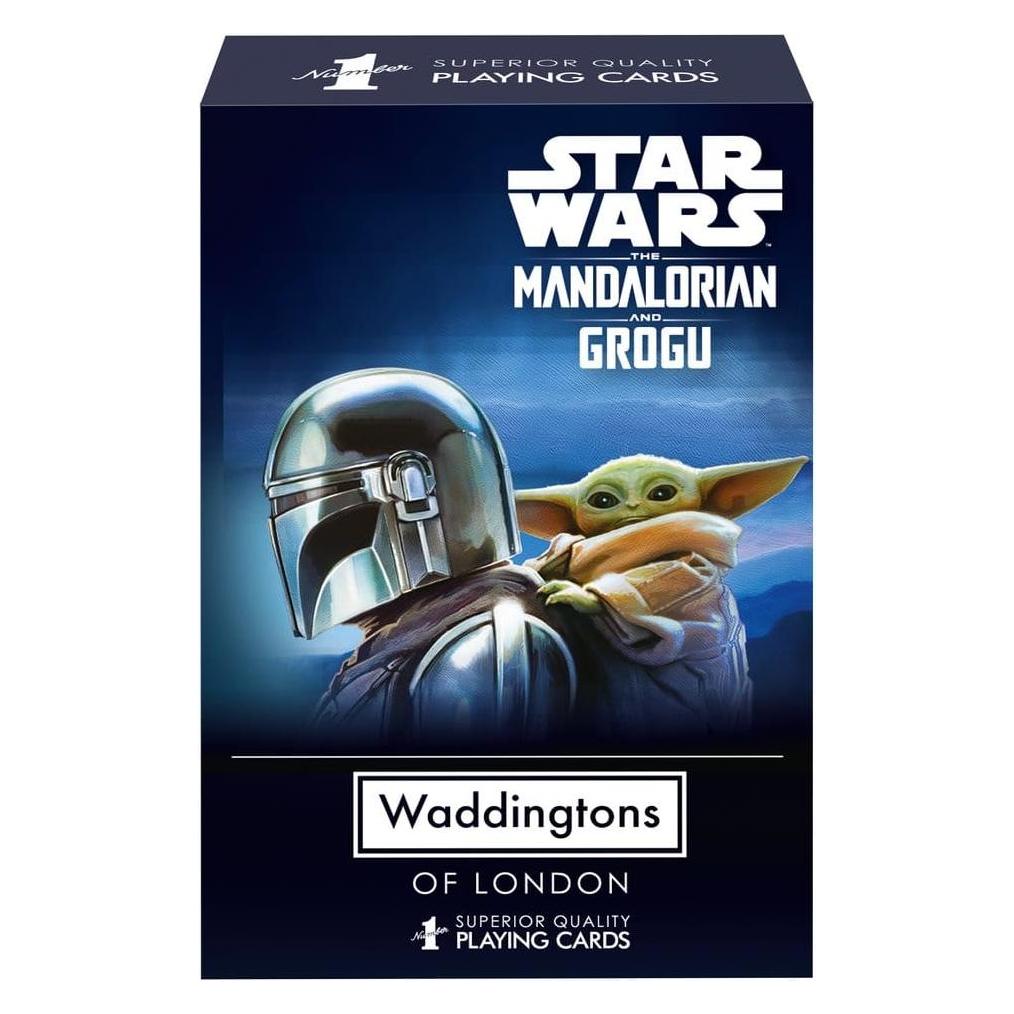 Winning Moves No.1 Spielkarten Mandalorian und Grogu (Englisch, 2 Spieler) (WM06151-EN1-12)