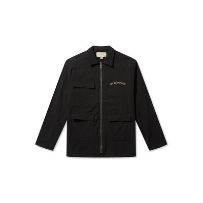 Allwetterjacke PAS DE MONACO "Pas De Monaco BENGALINE JACKET", Herren, Gr. XXL, schwarz, 100% Polyester, normal, amerikanischer Ausschnitt, Jacken