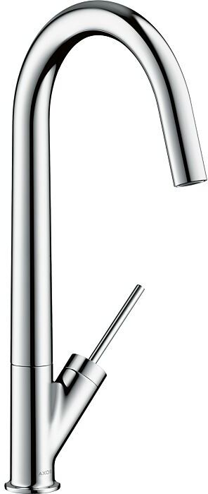 Hansgrohe Spültisch Armatur Axor Starck 10822000 schwenkbarer Auslauf 360 Grad, chrom