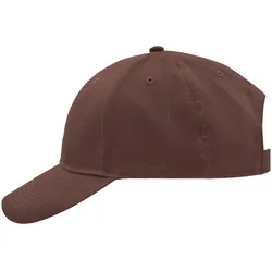 Brushed 6 Panel Cap "MB6118" - brown