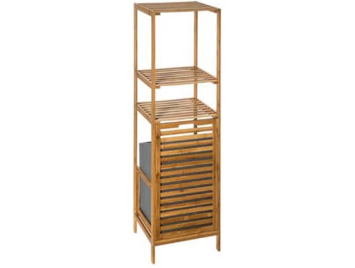 5five Mix n'Modul bamboe badkamerplank met wasmand - Natuurlijk, 35 x 32 x 118 cm