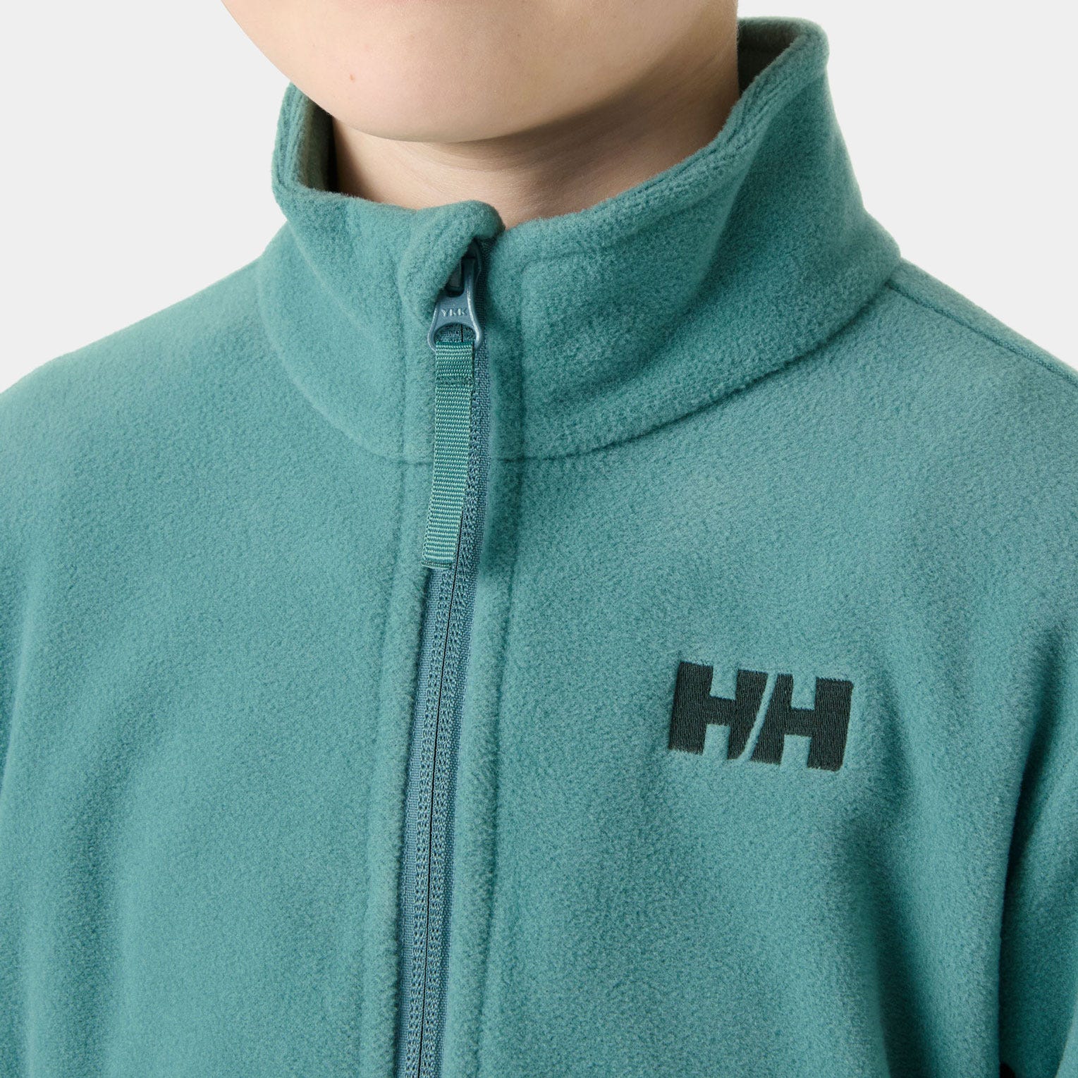 Helly Hansen Juniors' Daybreaker Fleece Jacket - Green - 10