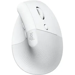 Logitech Lift for Business ergonomische vertikale Maus (kabellos,weiß)