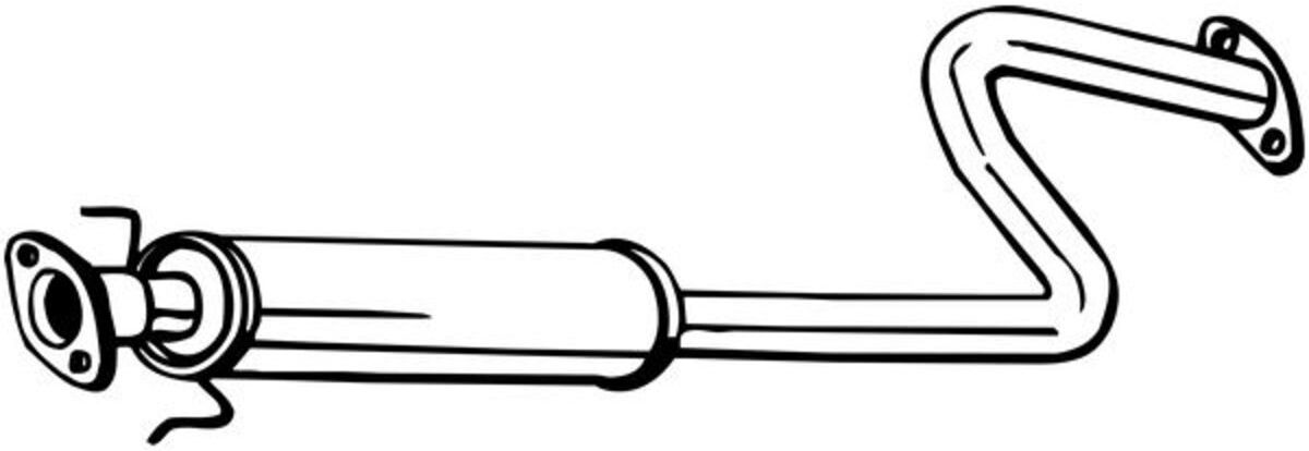 Mittelschalldämpfer BOSAL 278-111