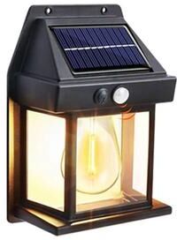 Uplifted Finds Solar Powered Waterproof Outdoor Wall Light With Motion Sensor 1 Pc