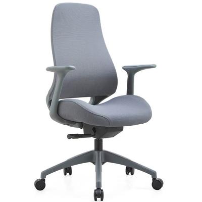 Ergonomischer Bürodrehstuhl, Armlehnen und verschiebbare Sitzfläche, Lendenwirbelstütze und schwenkbare Rückenlehne, höhenverstellbar – ZIK