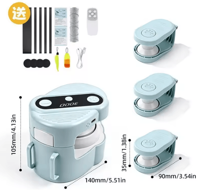 Inspire Curations SmartBird Automatic Cat Chaser Toy Remote Control Interactive Hunting Teaser For Indoor Cats blue l
