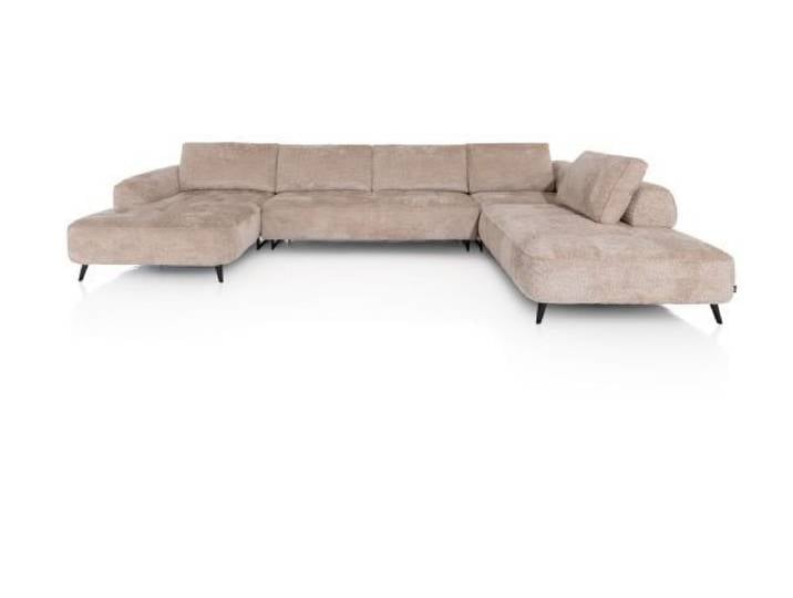 Henders & Hazel BELLUNO Ecksofas U-Sofa Stoff Derby