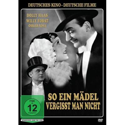 So ein Mädel vergißt man nicht - Deutsche Filmklassiker, DVD