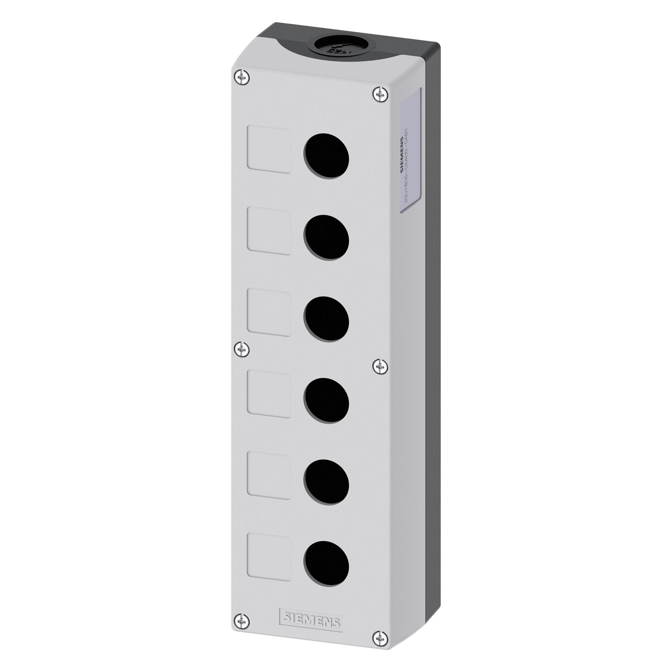Siemens Enclosure for command devices, 22mm (Gehäuse) (3SU1806-0AA00-0AB1)