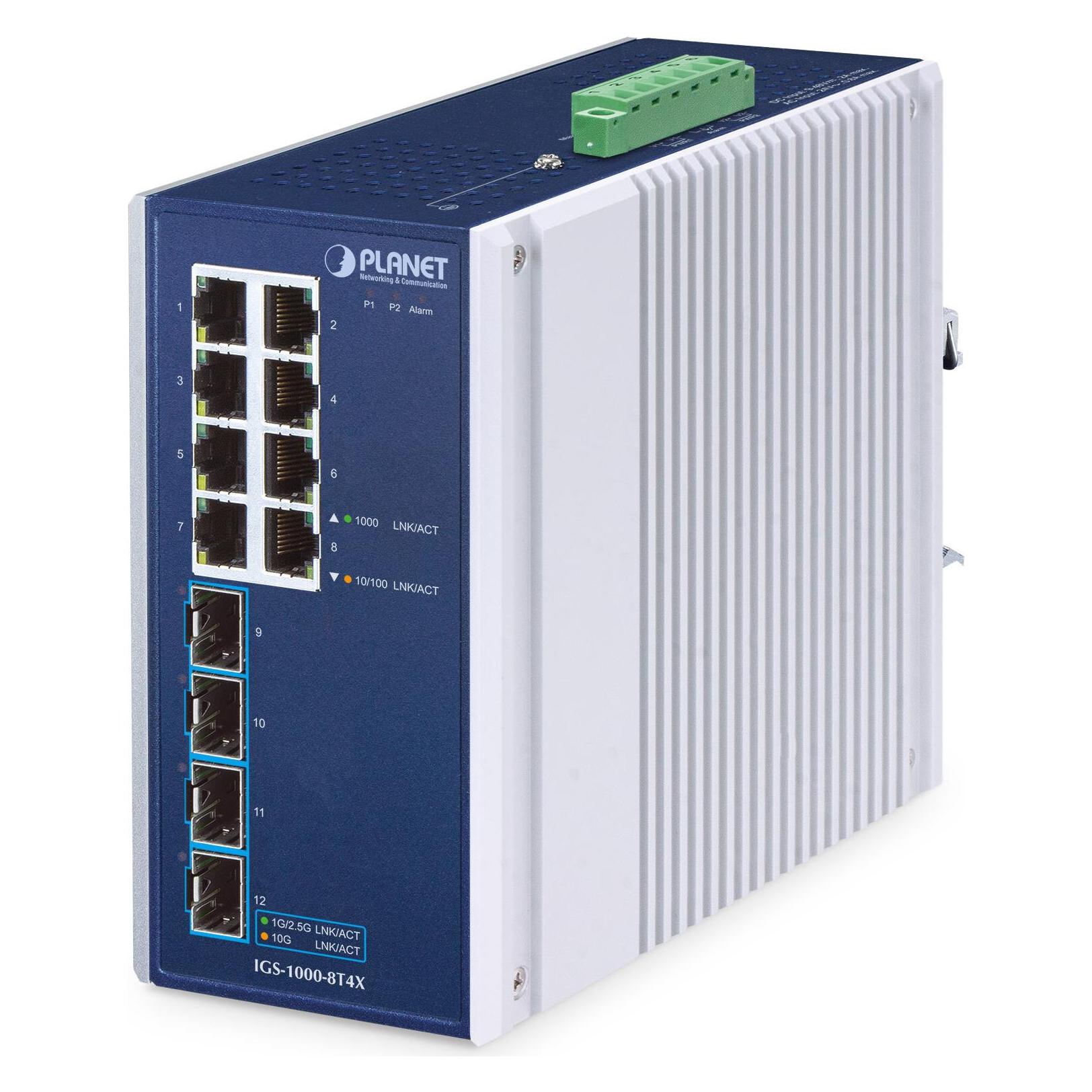 Planet IP30 Industrial 8-Port (8 Ports) (IGS-1000-8T4X)