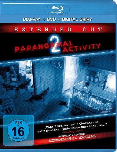 Tod Williams - Paranormal Activity 2 (Extended Cut, inkl. DVD + Digital Copy) [Blu-ray] - Preis vom 10.10.2026 11:48:34 h