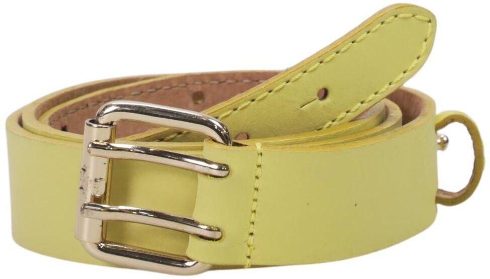 Dorothee Schumacher Damen Gürtel, Gelb, Gr. 90, Leder - Second Hand