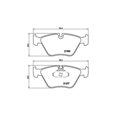 MAGNETI MARELLI Bremsbelagsatz, Scheibenbremse 363700406065 für BMW