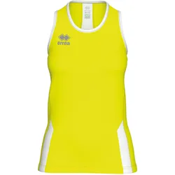Errea, Damen, Sportshirt, Regis (XXS), Weiss, Gelb