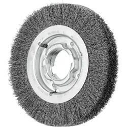 PFERD TOOLS Rundbürste breit ungezopft RBU Stahl-Draht industrieller Einsatz - 43506001