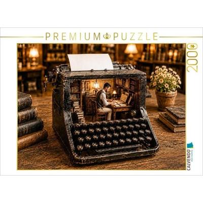 CALVENDO Puzzle Wo Geschichten geschrieben werden | 2000 Teile Lege-Größe 90x67cm Foto-Puzzle für glückliche Stunden