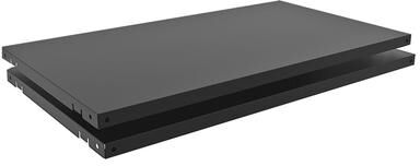 "NewAge Products Bold Series Black 30"" Locker Shelves (2 Pack)"