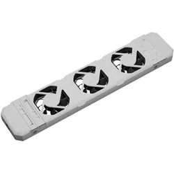 Technaxx Heizkörperventilator, 2x Basis-Set plus 2x Erweiterungsset, Zubehör Heizen
