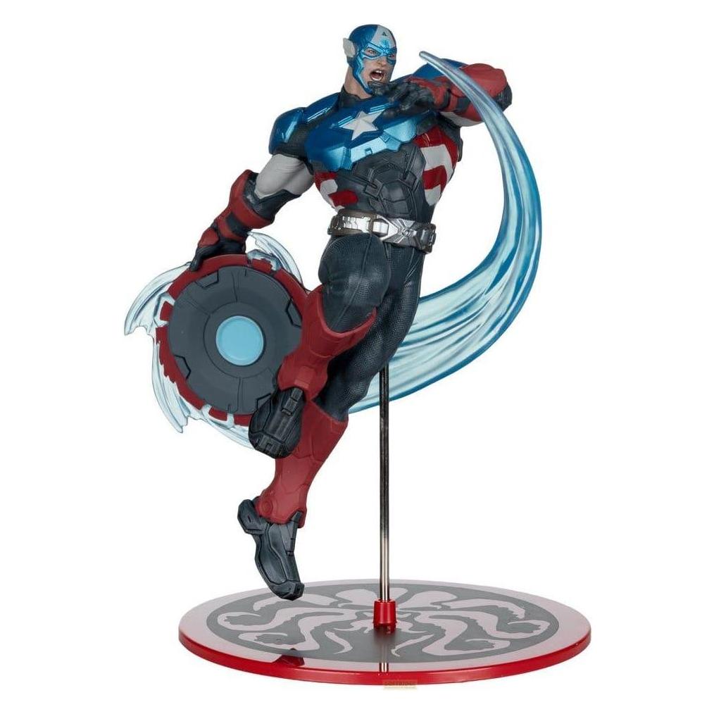 McFarlane Marvel Rivals Collection figurine 1/10 Captain America 20 cm (68125)