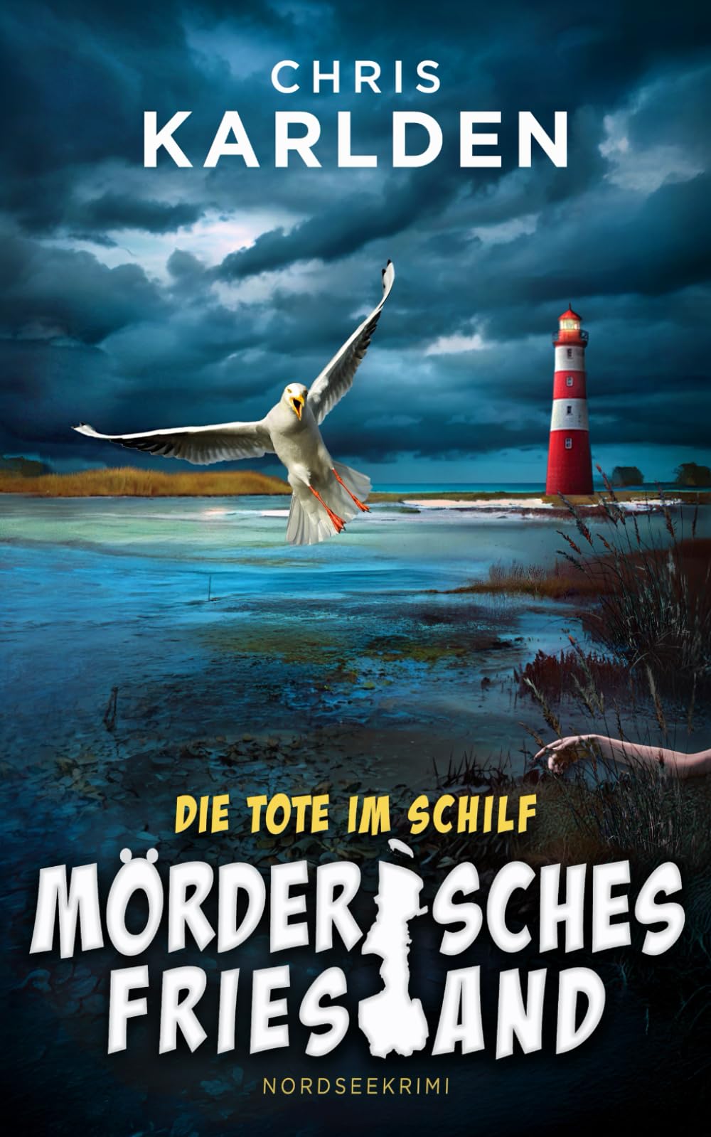 Chris Karlden - MÖRDERISCHES FRIESLAND - Die Tote im Schilf: Nordseekrimi Küstenkrimi (Frowein und Wunderlich ermitteln, Band 2) - Preis vom 02.10.2026 23:42:20 h