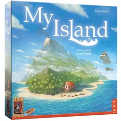 999Games 999 Games Meine Insel – Brettspiel (Niederländisch, 2 - 4 Spieler)