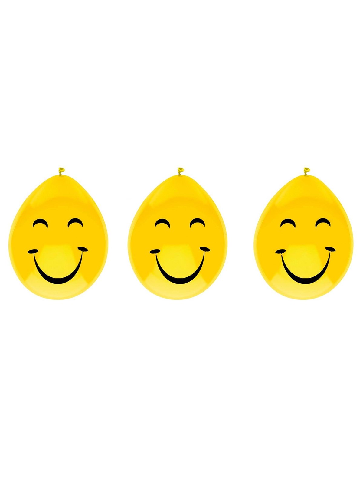 Haza Witbaard Balloons smiley face 6pcs.