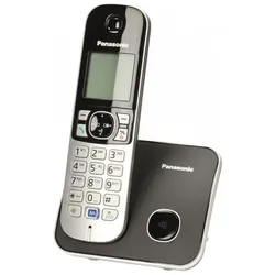 Panasonic KX-TG6811 - DECT-Telefon - Freisprecheinrichtung - 120 Eintragungen - Anrufer-Id, Telefon, Schwarz