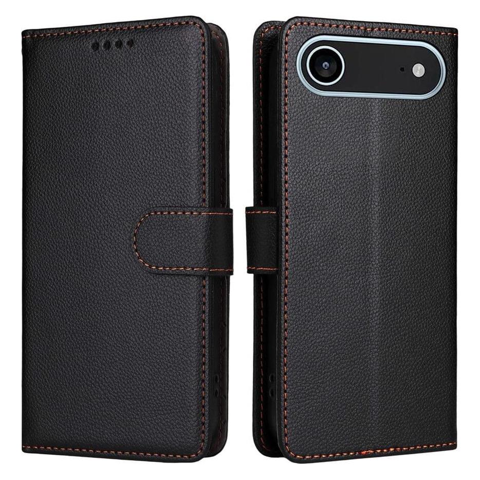 Cover-Discount Lederoptik-Hülle mit strukturierter Oberfläche (Apple iPhone Air) (61210581)