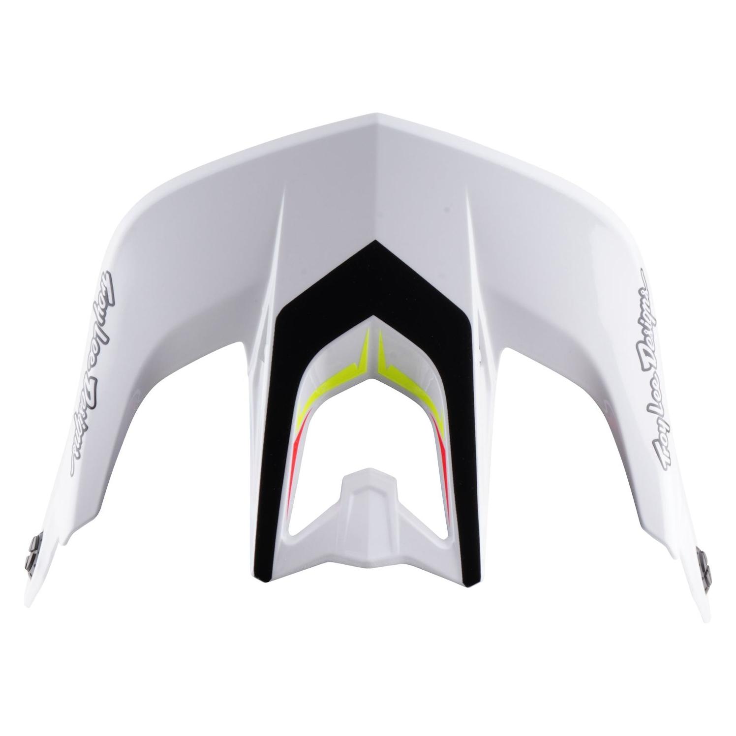 Troy Lee Designs Stage 2 Helmvisier, Proton, white (66459368)