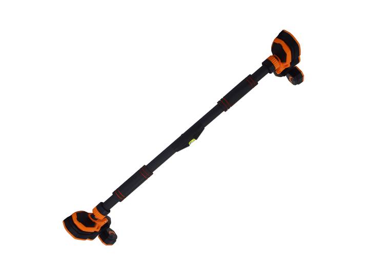Klimmzugstange Türstange 90 - 120 cm schwarz/orange