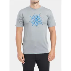 Herren, Funktionsshirt, Merino Hemd Sensor Merino Active PT Tee L - grau (L), Grau