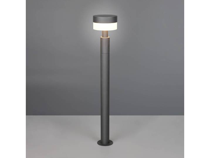 Trio Lighting LED Wegeleuchte Mackenzie, schwarz, Aluminium, Modern, LED Außenleuchte