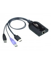 ATEN USB HDMI VM KVM Adapterkabel Adapter Audio/Multimedia Digital/Daten Digital/Display/Video (KA7188-AX)