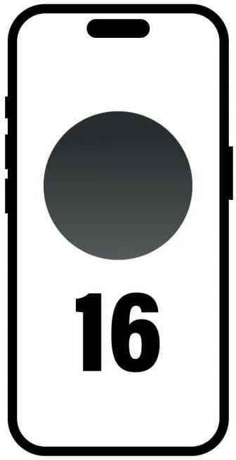 Smartphone Apple iPhone 16 128GB/ 6.1'/ 5G/ Negro