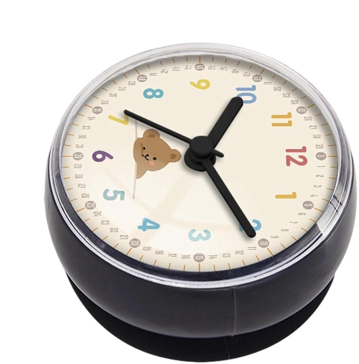 Waterdichte ronde douchetimer met zuignap