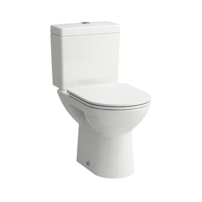 LAUFEN Pro Stand-WC Tiefspüler 8249564000001 weiß, Abgang waagerecht, für Kombination