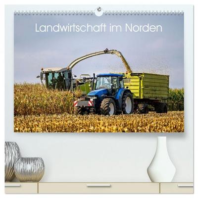 Landwirtschaft im Norden (hochwertiger Premium Wandkalender 2026 DIN A2 quer), Kunstdruck in Hochglanz