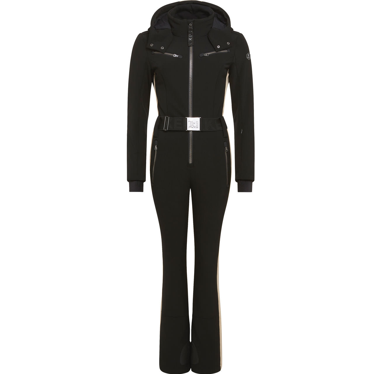 Kelly Damen Overall SNOWBELL black - 38