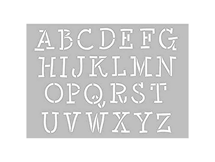 Sjabloon hoofdletters