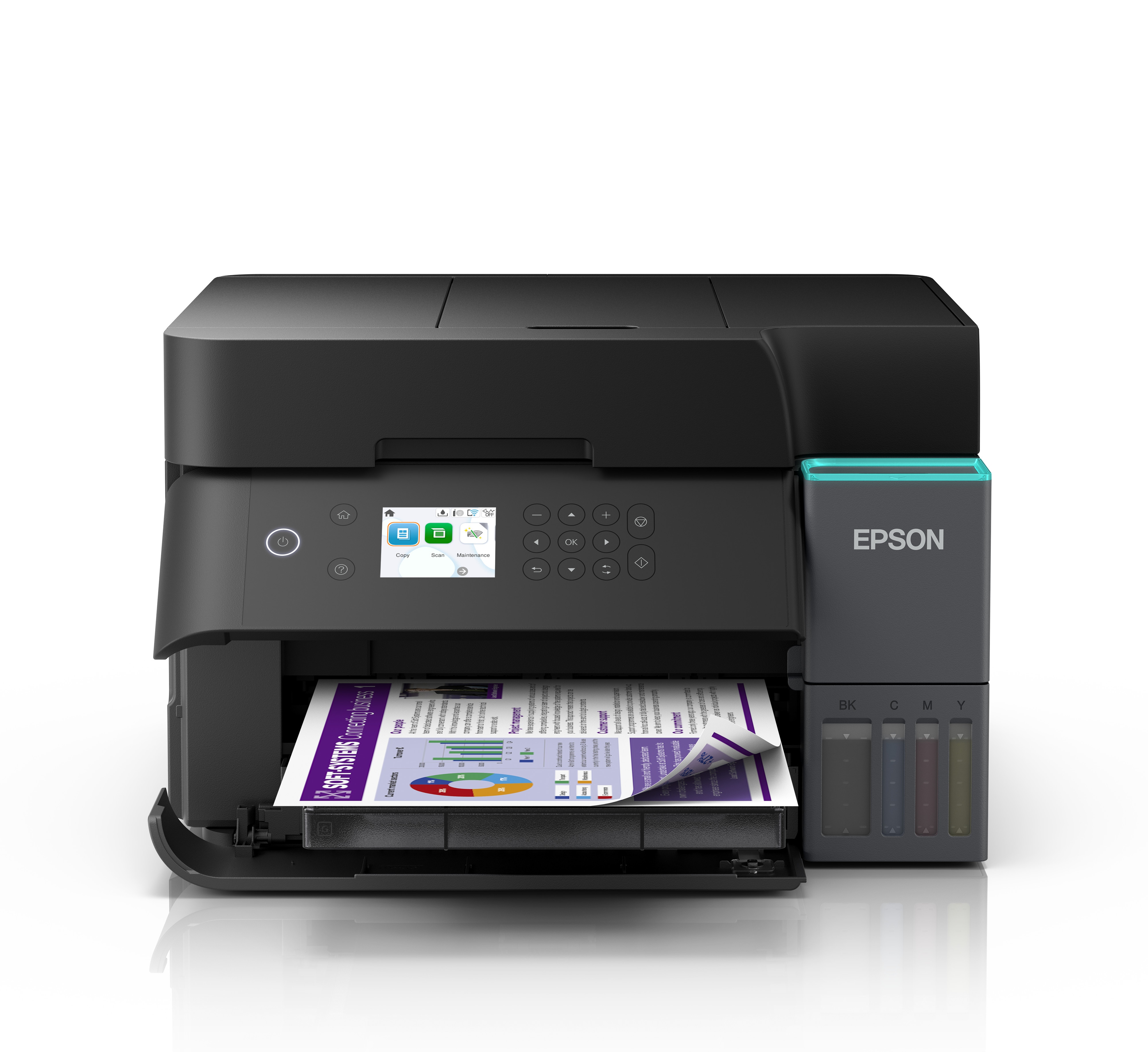 EPSON EcoTank ET-3950 Multifunktionsdrucker Scanner Kopierer WLAN C11CL43402