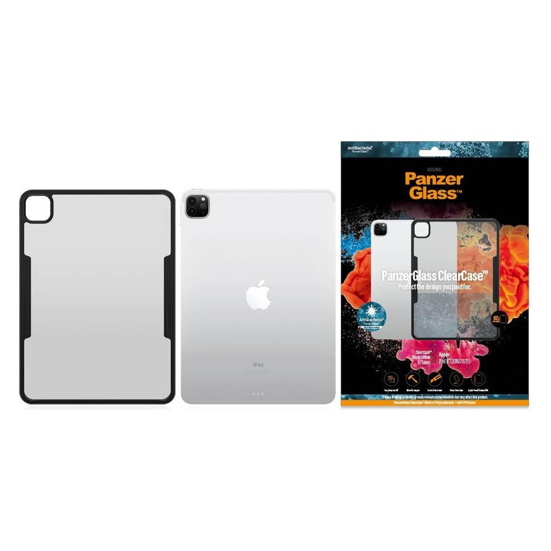 PanzerGlass Back Cover ClearCase Black Edition AB iPad Pro 11 (1-3 Gen.) (Apple iPad Pro 11 2020) (0311)