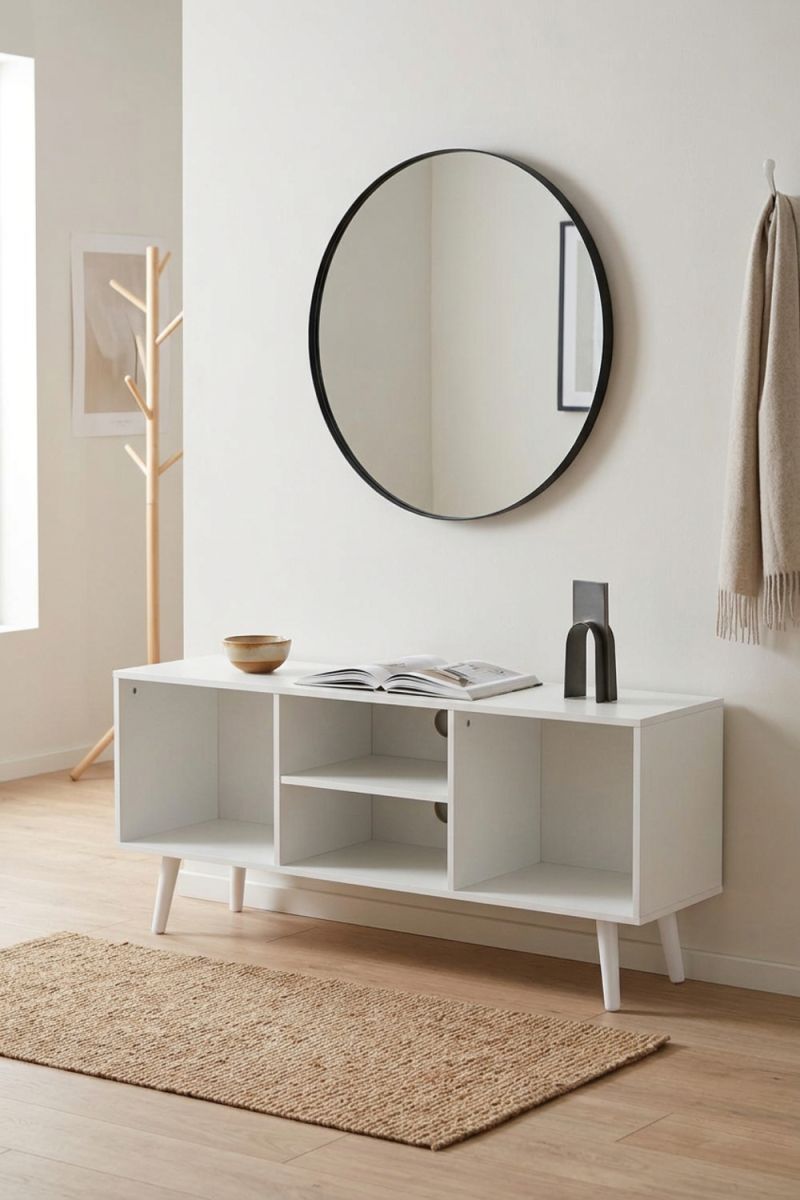 RegalosMiguel Mueble Auxiliar Lins - Blanco