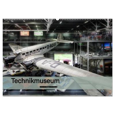 Technikmuseum Speyer & Sinsheim (Wandkalender 2027 DIN A2 quer), CALVENDO Monatskalender