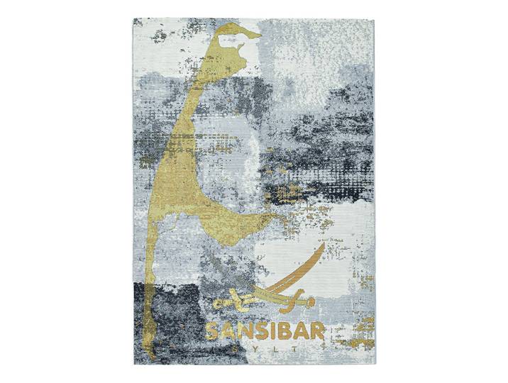 In-/ Outdoorteppich Rantum Beach 028 Türkis Microfaser 60 x 100cm
